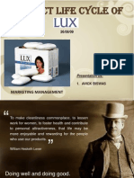 Product Life Cycle of Lux