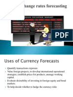Exchange Rates Forecasting