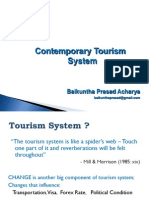 1.2 Contemporary Tourism System