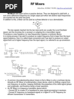 Download RF Mixers by Name SN12753171 doc pdf