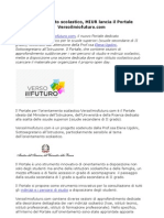 Elena Ugolini presenta il nuovo portale Versoilmiofuturo per l'orientamento scolastico