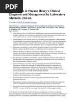 Download Henry_s Clinical Diagnosis and Management by Laboratory Methods 21st Ed 279-294 by Patricia Kalangi SN127533003 doc pdf