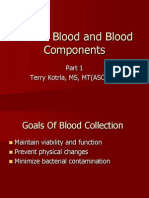Unit 2 Blood and Blood Components: Terry Kotrla, MS, MT (ASCP) BB