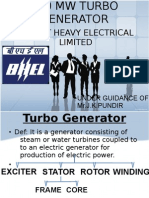 500 MW Turbo Generator