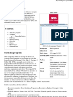 SPSS_Stastical Pacakge for Social Sciences