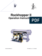 Operation Instructions - Rockhopper II - English