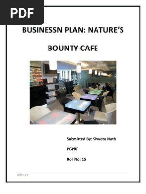 Bakery business plan