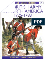 Osprey, Men-At-Arms #039 The British Army in North America 1775-1783 (1998) (-) OCR 8.12
