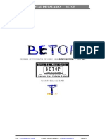 Manual de BETOP V 9.1 PDF