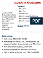 Leukimia Mieloblastik Kronis (Lmk)