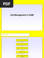 Call Management in GSM