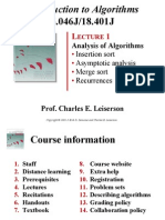 Cormen Algo-lec1