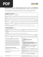 SCHUFA Infoblatt DU Antrag Deutsch