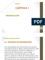 Cap i - Fundamentos de Bases de Datos