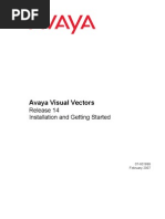 Avaya Visual Vectors: Release 14 Installation and Getting Started