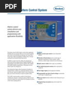 LA 404-2 Pattern Control Data Sheet 