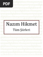 Nazım Hikmet-Tüm Şiirleri