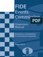 FIDE Events Organizers Manual