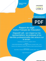 Rapport de Stage de Lara Laflotte