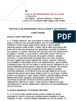 Sant'Agostino - Replica A Un Avversario Della Legge e Dei Profeti (ITA)