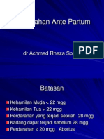 Perdarahan Ante Partum