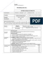 Programa Analitica SFF UIP Var Fin 2009