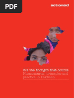 It's the Thought That Counts - Humanitarian Principles and Practice in Pakistan