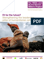 Fit For The Future - Strengthening The Leadership Pillar of Humanitarian Reform