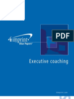 Executive Coaching Blue Paper by Promotional Products Retailer 4imprint