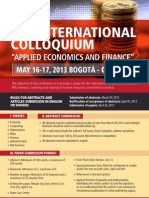 4th International Colloquium