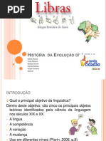 História  da Evolução de Libras