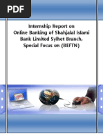 Download Internship Report onOnline Banking of Shahjalal IslamiBank Limited Sylhet BranchSpecial Focus on BEFTN by Shanu Uddin Rubel SN127611522 doc pdf