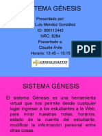 Sistema Genesis[1]