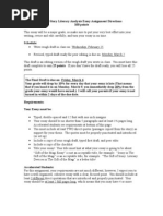 Download Essay Assignment Directions by Virginia Warfield SN12763851 doc pdf