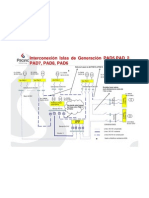 DIAGRAMA  UNIFILAR  - INTERCONEXION  ISLAS GENERACIÓN...  _(PROY.  MODIFICACION RED RUBIALES_).