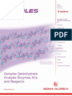 Download Complex Carbohydrate Analysis Enzymes Kits and Reagents - BioFiles Issue 23 by Sigma-Aldrich SN12764197 doc pdf