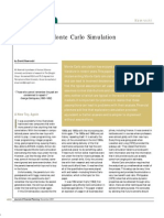 Finance and Monte Carlo Simulatin