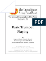 The U.S. Army Field Band Basic Trumpet Playing Guide