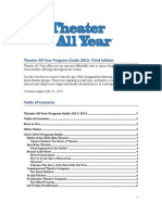 Theater All Year Program Guide 2013