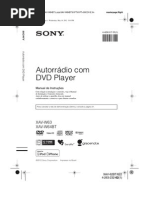 Sony XAV-W64BT Manual