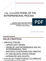 The Timmons Model of The Entrepreneurial Process