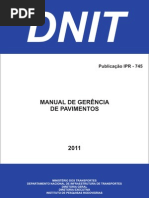 Manual Gerencia Pavimentos 745 Brasil 2001