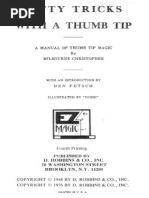 Download 50 Tricks With Thumb Tip by Mochamad Fazri Z SN127710453 doc pdf