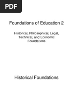 Foundations of Education 2