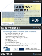 SAP BusinessObjects BI4 Log Analysis