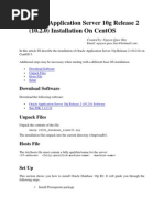 Download Installing Oracle Application Server 10g Release 2 on CentOS by Nguyen Quoc Huy SN12772154 doc pdf