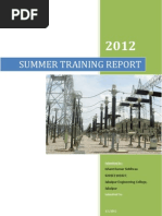 Report On Sub Station 220kV