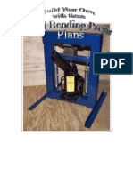 Metal Steel Bending Press Plans