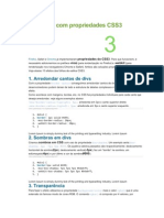 10 Efeitos Com Propriedades CSS3