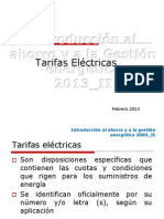 Tarifas electricas